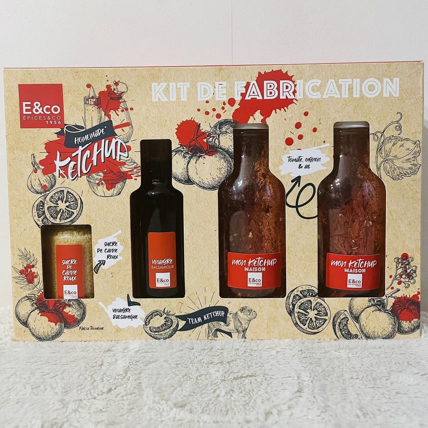 Kit de fabrication Ketchup, Epices & Co